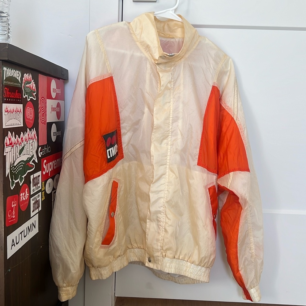 Heron Preston CNTMB Nylon Parachute Windbreaker